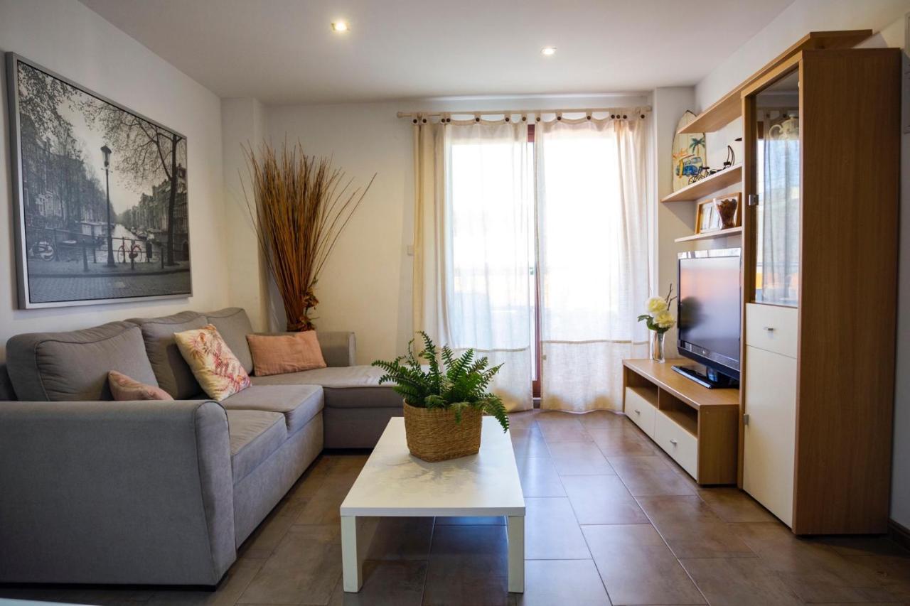 Apartamento A 50 Metros De La Playa, Luminoso Y Acogedor Oliva Eksteriør bilde