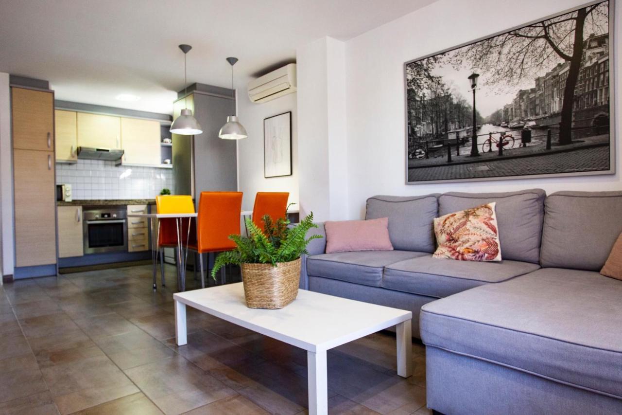 Apartamento A 50 Metros De La Playa, Luminoso Y Acogedor Oliva Eksteriør bilde