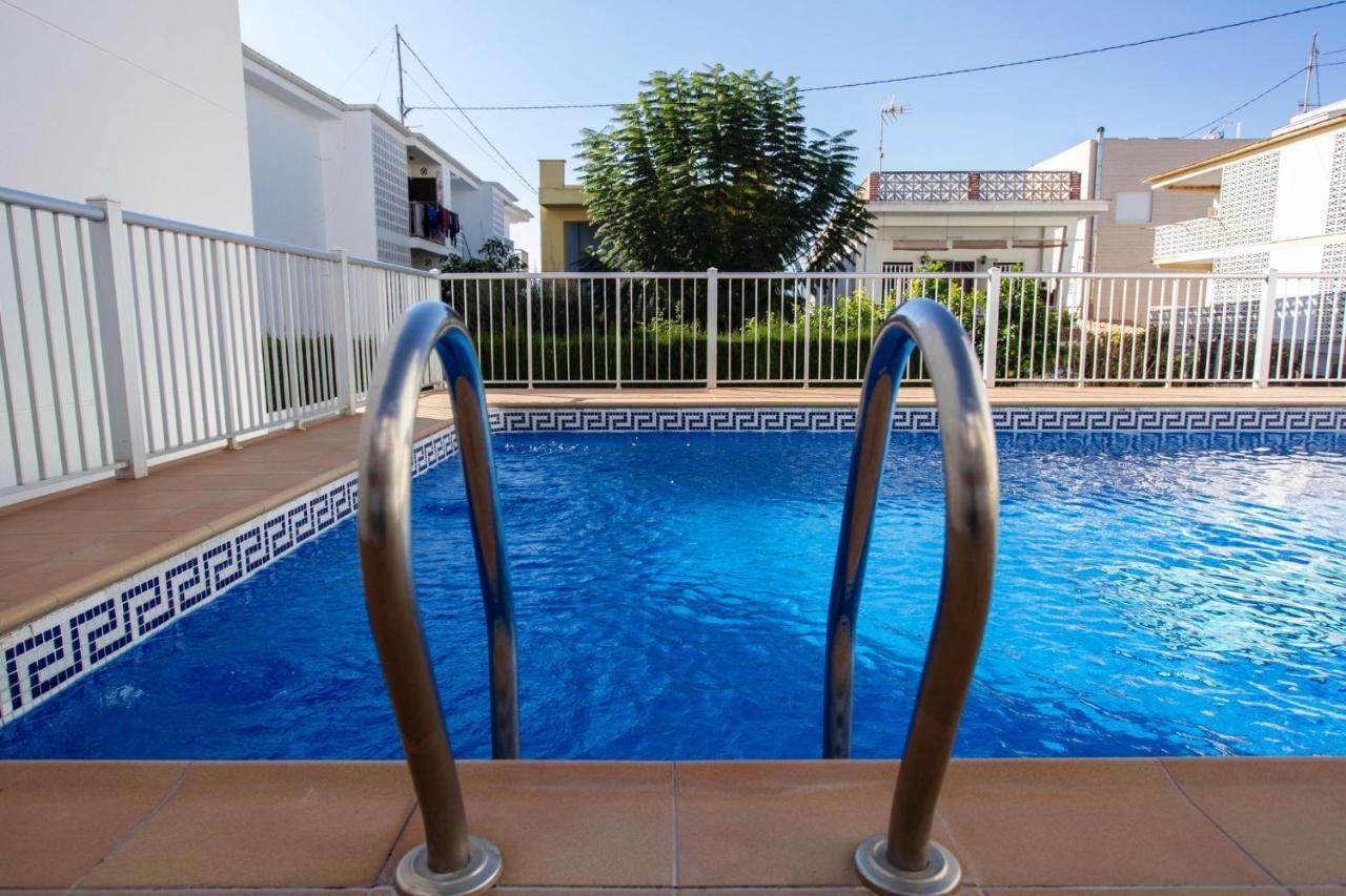 Apartamento A 50 Metros De La Playa, Luminoso Y Acogedor Oliva Eksteriør bilde